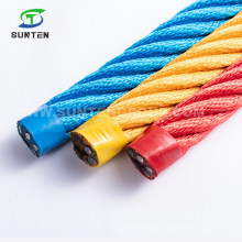 EU Standard Children Outdoor Playground PP/PE/Polypropylene/Polyester/Polyamide/Nylon/Plastic/Climbing/Twisted Combination Compound Steel Wire Rope